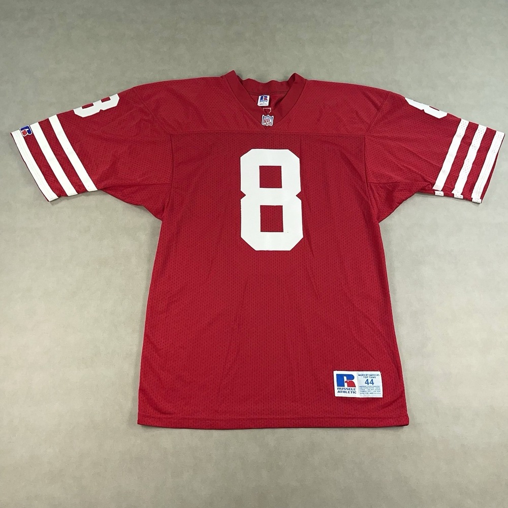 100% Authentic Steve Young Vintage Russell Athletic Pro Line 49ers Jersey 44 L